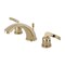 Kingston Brass KB8962EFL 8" Widespread Bathroom Faucet, Polished Brass KB8962EFL - alternate 1